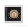Recessed Kitchen Lights DALI recessed cob led downlight square Supplier